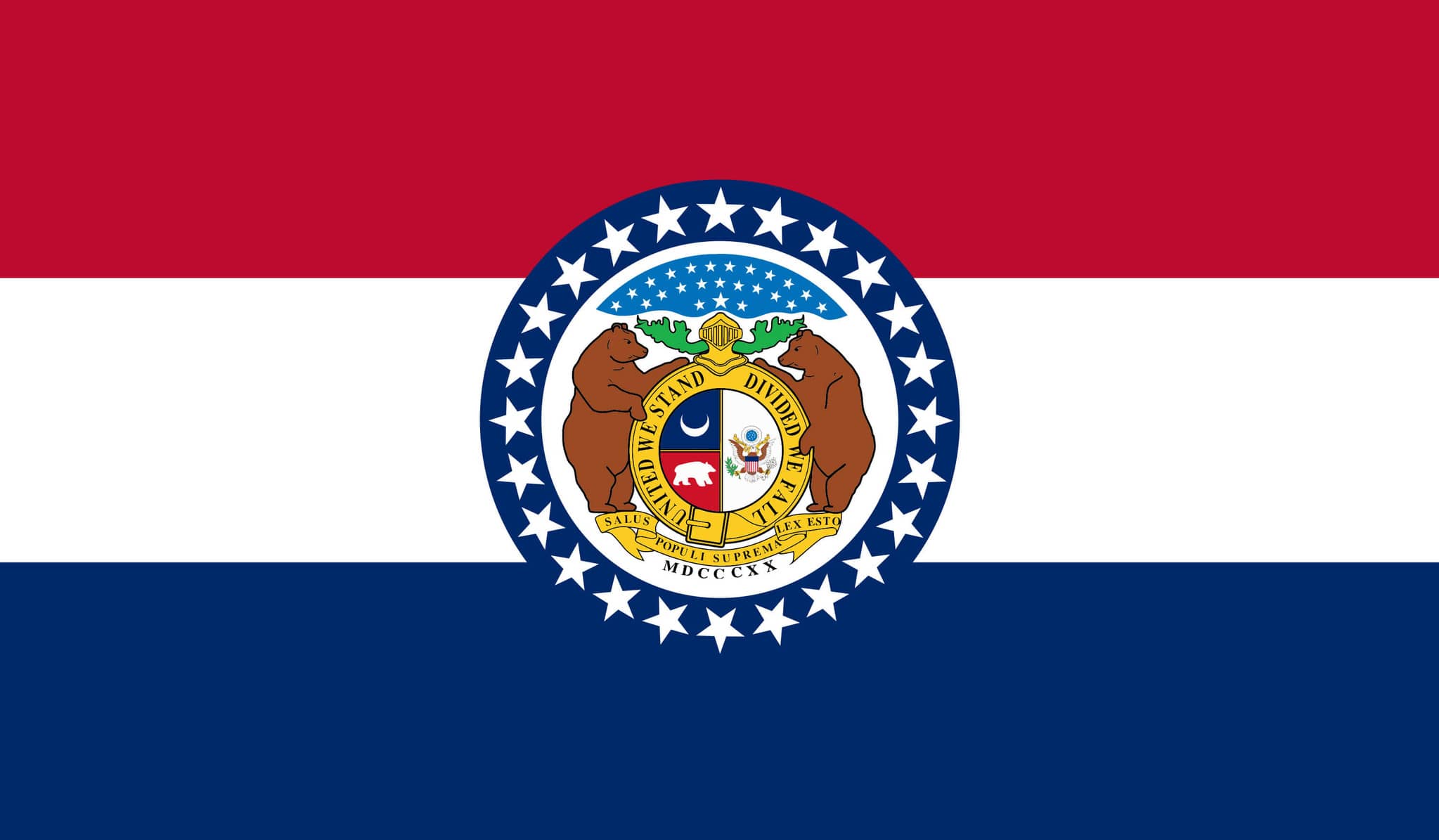 Missouri Flag - Server in Missouri, USA